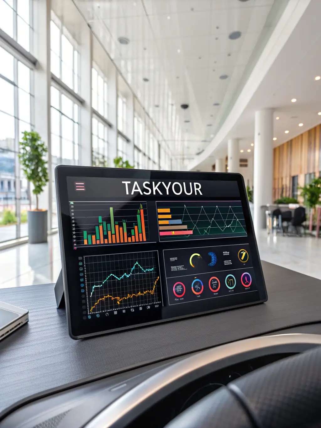 A dynamic dashboard of Stream Work, illustrating its real-time project management and collaboration features.